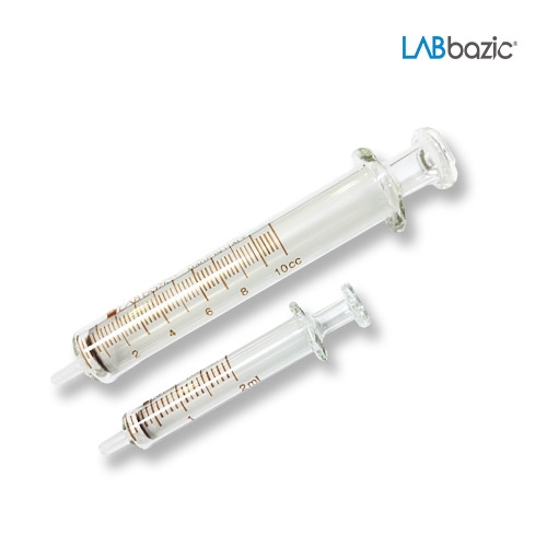 Labbazic LGC50CCT / 유리 주사기 Glass Luer Slip Tip (일반형), 50CC[1EA/PK]