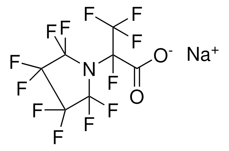 Merck SODIUM, 2,3,3,3-TETRA-F-2-(2,2 - 10 MG&