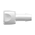 RQC Series Female Open Flow Connector, 600 Series Barb, 3/8` (9.5 mm) ID Tubing