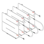 Thermo Fisher Scientific DHX Heat Exchanger BioProcess Container (BPC), ASI 26/77 film, ReadyMate connections, four 6-L BPCs