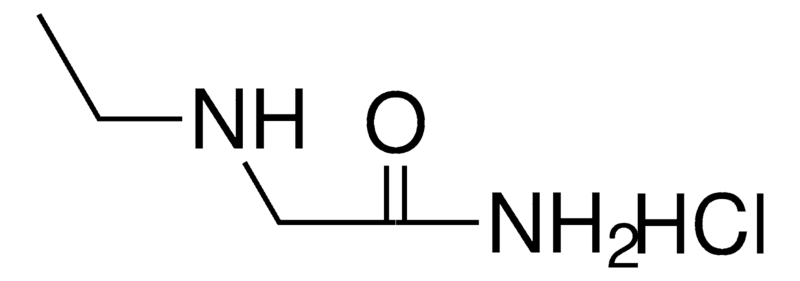 Merck N2-ETHYLGLYCINAMIDE HYDROCHLOR -10 MG