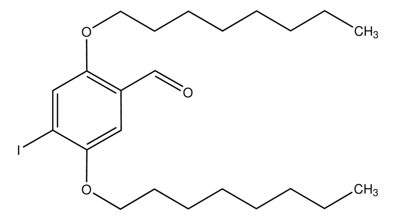 Merck 4-Iodo-2,5-bis(octyloxy)benzaldehyde