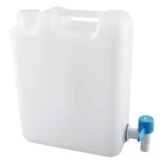 AS ONE Carboy with Lever Cock (Flat Square, 1 Port), 레버콕 하구병(평각관, 1구)