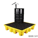 AS ONE Drum can Spill Palette (with Drain), 드럼통 스필 팔레트 (드레인 부속)