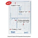 Daihan Science Simport DispoCutTM Disposable Dissecting Board, PP, Two-sided, Non-Autoclavable
