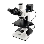 AS ONE MeTallic Reflection Microscope Trinocular, 금속 반사 현미경 삼안