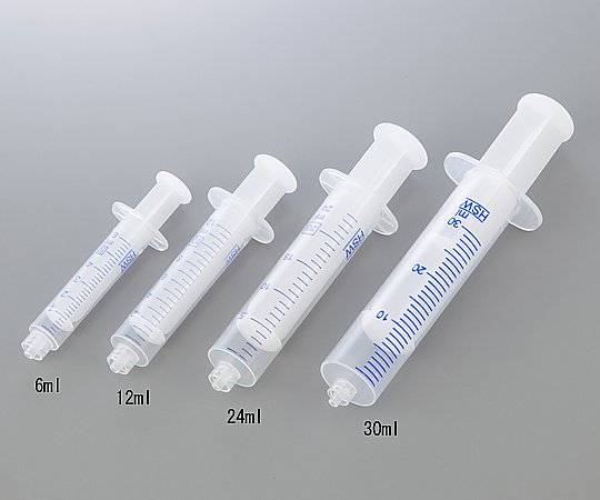 AS ONE All Plastic Disposable Syringe (PP, Luer Lock, Sterile), 올 플라스틱 디스포시린지 (PP, 루어락, 멸균)