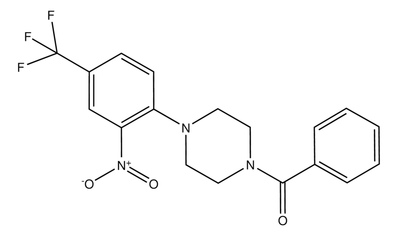 Merck (4-(2-Nitro-4-(trifluoromethyl)phenyl)piperazin-1-yl)(phenyl)methanone