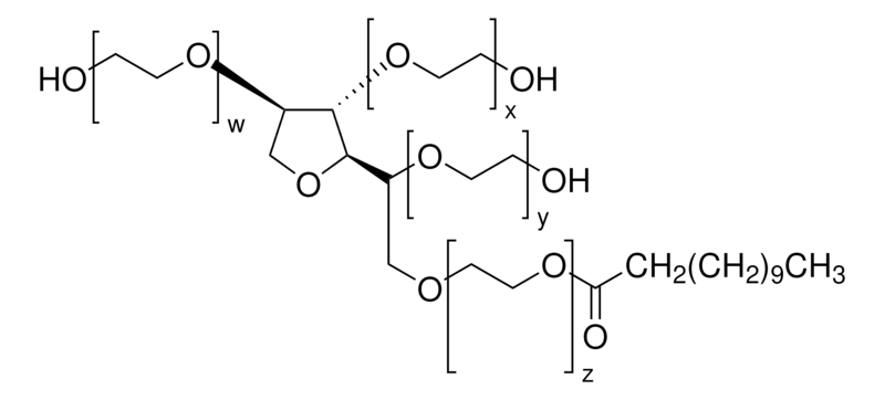 Merck Polyoxyethylene (20) sorbitan monolaurate solution