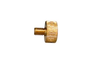Waters Compression Screw, Reusable, HPFT, Gold-plated, 2/pk