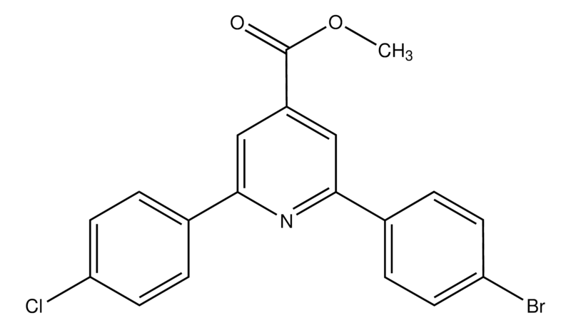 Merck Methyl 2-(4-bromophenyl)-6-(4-chlorophenyl)pyridine-4-carboxylate
