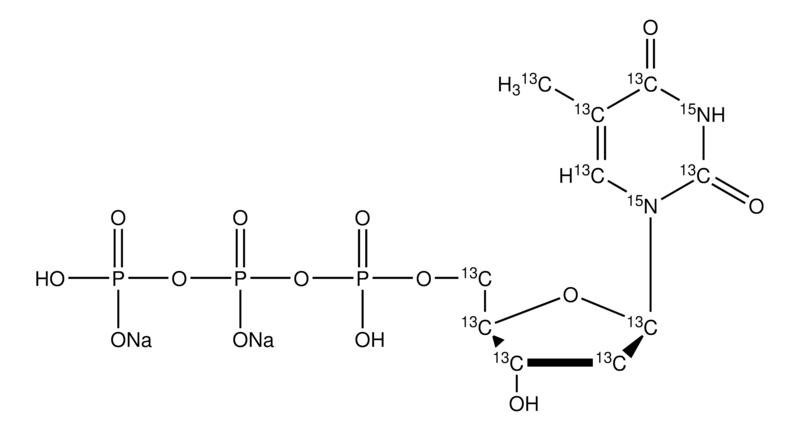 Merck Thymidine-13C10,15N2 5'-triphosphate disodium salt solution