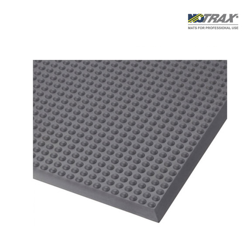Notrax 450S0026GY / 피로방지 기능성 안전매트, 개인용 버블형/다용도 450 건식매트 (폴리우레탄폼/회색)/650x185mm/5.8kg[1EA]