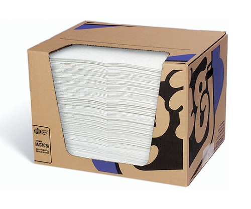 AS ONE PIG® Economical Sheet for Oil, 절약형 오일흡수 메트