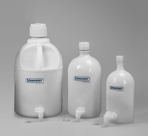 Merck Polyethylene carboy with spigot