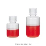 Daihan Science 4~60㎖ PP Mini Lab Bottle, Narrow-& Wide-Neck, Excellent for Sealing with Inner T