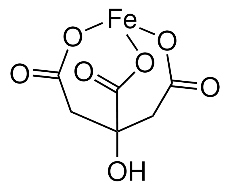 Merck Iron(III) citrate tribasic monohydrate