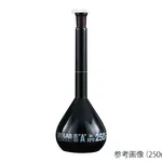 AS ONE Volumetric Flask(with PP Plug) (Brown), 메스플라스크(PP 플러그 부속)(갈색)