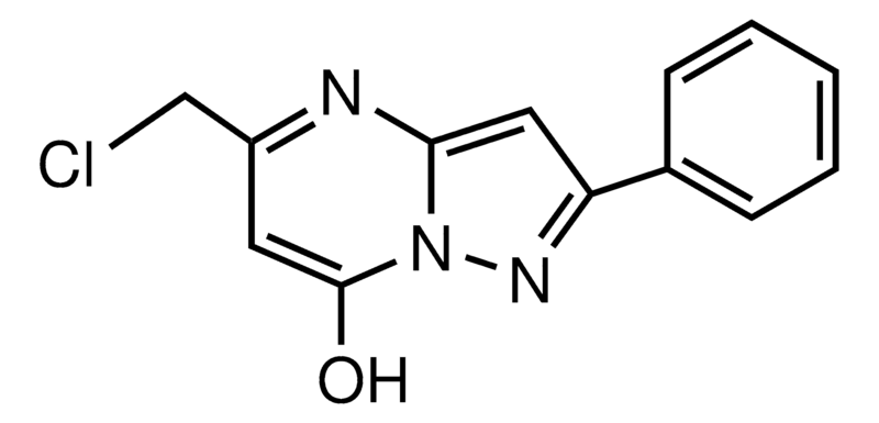 Merck 5-Chloromethyl-7-hydroxy-2-phenylpyrazolo[1,5-a]-pyrimidine