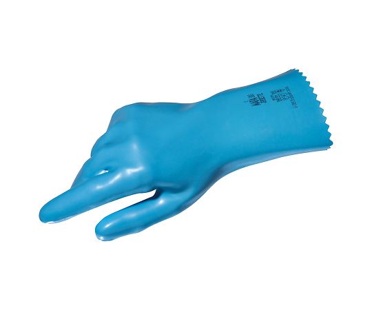 AS ONE Thick Chemical Resistance Glove (Jersette 300), 두꺼운 내약품 장갑
