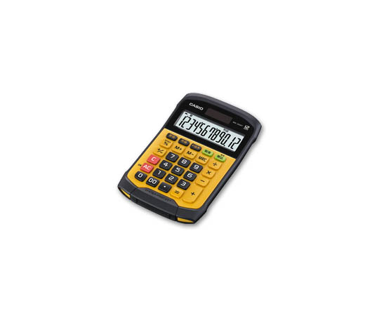 AS ONE Waterproof. Dustproof Calculator Mini Just Type, 방수·방진 전탁