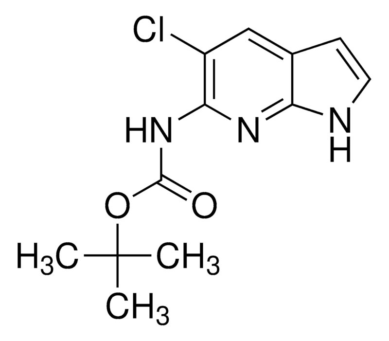 Merck tert-Butyl (5-chloro-1H-pyrrolo[2,3-b]pyridin-6-yl)carbamate