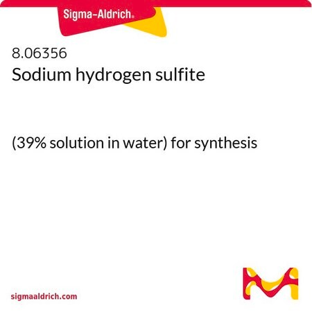 Merck SODIUM HYDROGEN SULFITE (39% SOLUTION IN