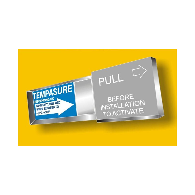 THERMAX 비가역성 저온 인디케이터 TEMPASURE