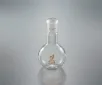 AS ONE Common Ground Joint Round Bottom Flask (Short Neck·Flat Bottom), 공통 그라운드 조인트 둥근플라스크(단수·평저)