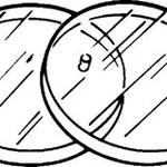 Merck 32MM ROUND CELL WINDOW KBR, DRILLED