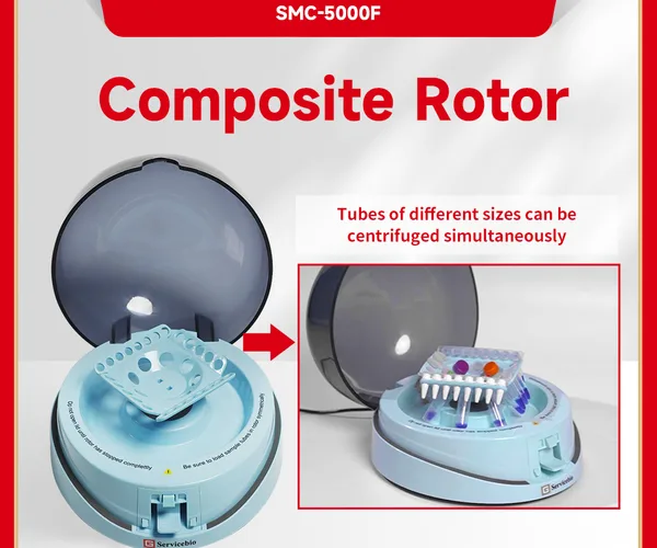 Servicebio Mini Centrifuge(Upgraded, integrated)