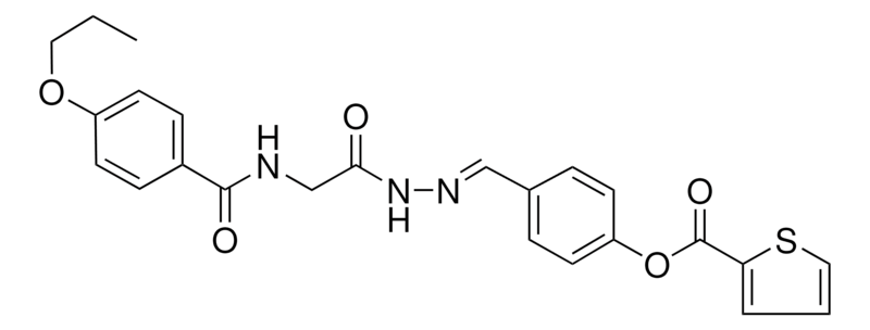 Merck 4-(2-(((4-PROPOXYBENZOYL)AMINO)A-