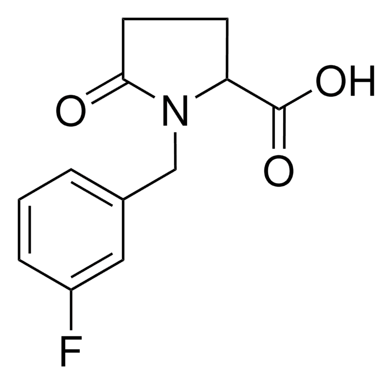 Merck 1-(3-FLUOROBENZYL)-5-OXOPROLINE-