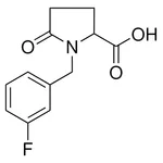 Merck 1-(3-FLUOROBENZYL)-5-OXOPROLINE-