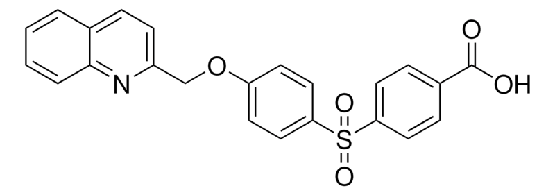 Merck 4-[[4-(2-QUINOLINYLMETHOXY)PHEN-