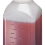 Thermo Fisher Scientific Nalgene Square High-Density Polyethylene Bottle, 500mL