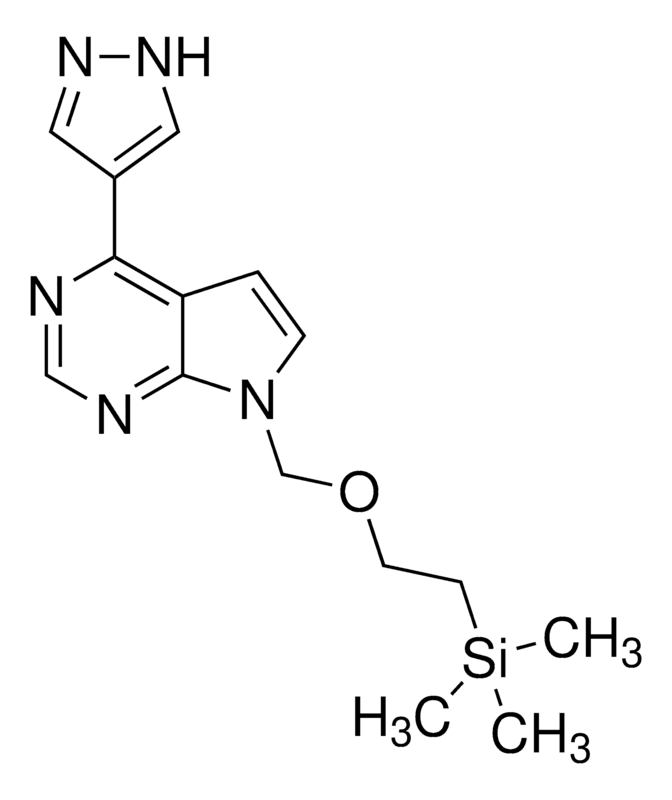 Merck 4-(1H-Pyrazol-4-yl)-7-((2-(trimethylsilyl)ethoxy)methyl)-7H-pyrrolo[2,3-d]pyrimidine