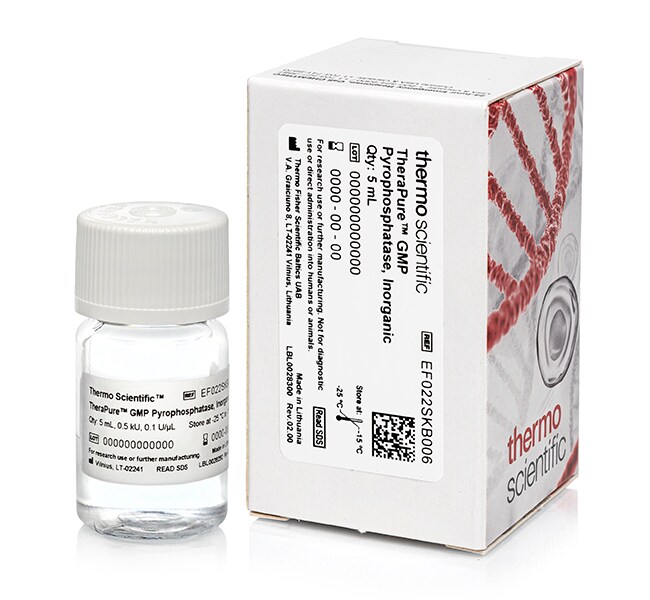 Thermo Fisher Scientific TheraPure GMP Pyrophosphatase, inorganic, 0.1 U/&mu;L, 0.5 kU