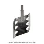 Daihan Science Bochem Stainless-steel Square-type Stirring Shaft, with 6×Φ12mm Hole, for Lab &