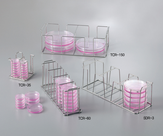 AS ONE Petri Dish Rack SUS (UT-Lab.), 페트리디쉬 랙(스테인리스제)