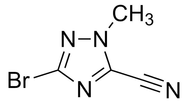Merck 3-Bromo-1-methyl-1H-1,2,4-triazole-5-carbonitrile