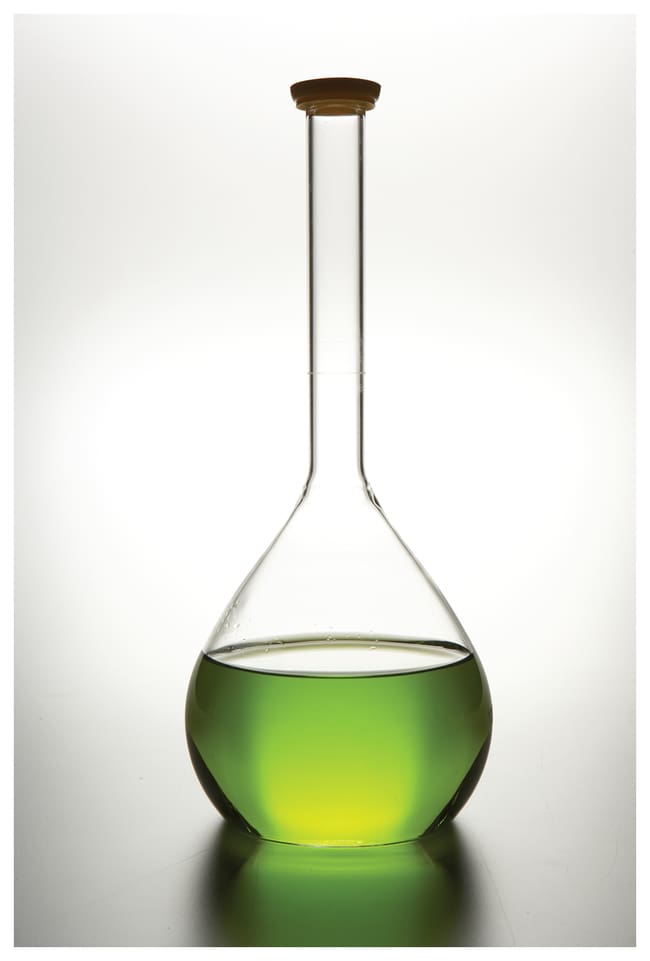 Thermo Fisher Scientific Reusable Glass Class A Volumetric Flasks with Snap Caps, Std. taper No. 16; 50mL