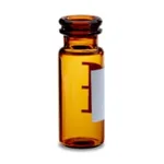 Waters Amber Glass 12 x 32 mm Snap Neck Vial, 2 mL Volume, 100/pk