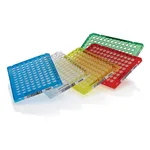 Thermo Fisher Scientific MicroAmp EnduraPlate Optical 96-Well Fast Multicolor Reaction Plates with Barcode, 5 plates