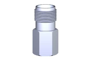 Waters Holder, 3/8 in Dia. 1/2 in -28 x 1/8 V Chk Vlv
