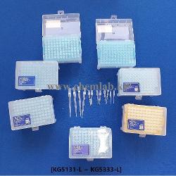 Kirgen Low Binding Pipette Tips Rack Pack / 저흡착 피펫팁 랙팩 0.1–10µL~100–1000µL · Sterile · DNase/RNase Free · Extra Long옵션 · 대부분 마이크로피펫 호환 · CASE판매 Kirgen®
