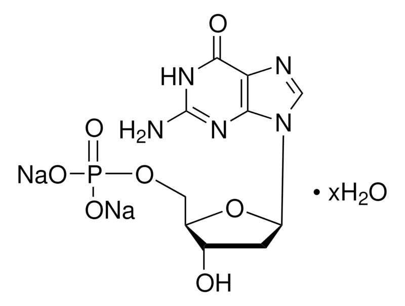 Merck 2'-Deoxyguanosine 5'-monophosphate disodium salt hydrate