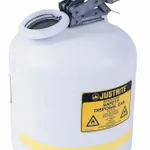 Thermo Fisher Scientific Justrite Translucent Liquid Disposal 5-Gallon Can