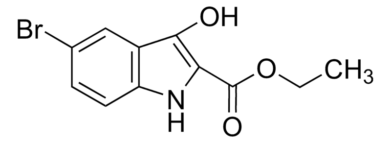 Merck 5-Bromo-3-hydroxy-1H-indole-2-carboxylic acid ethyl ester