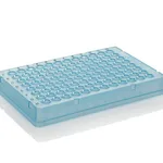 Thermo Fisher Scientific PCR Plate, 96-well, low profile, skirted, black lettering, blue